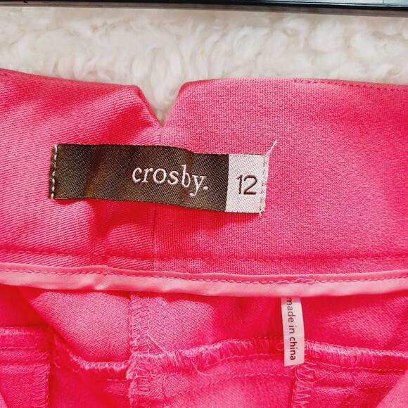 Pants Size 12 Dress Coral Coquette Aesthetic Office Careerwear Chic Travel NWT - Picture 8 of 16